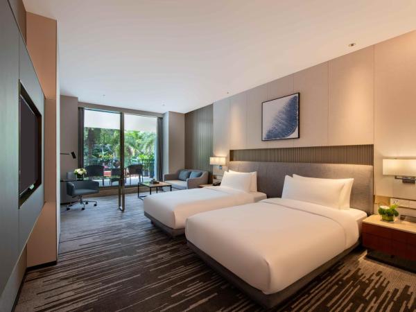 Dongguan Forum Hotel and Apartment - Former Pullman hotel Dongguan Forum : photo 1 de la chambre executive twin beds room, mountain view