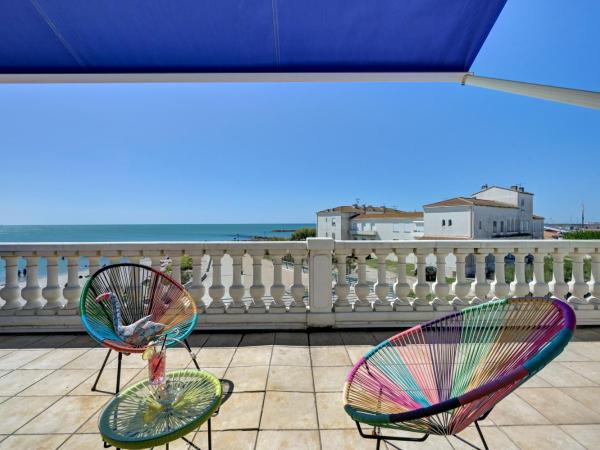Hotel Camille : photo 4 de la chambre chambre double avec balcon - vue sur mer