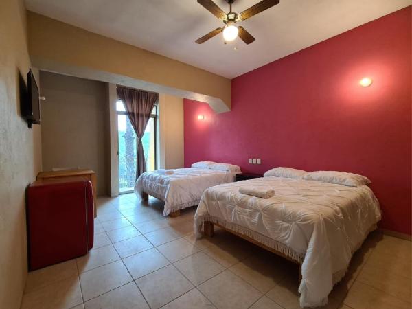 Hotel Arcadia Cuernavaca : photo 3 de la chambre chambre lits jumeaux