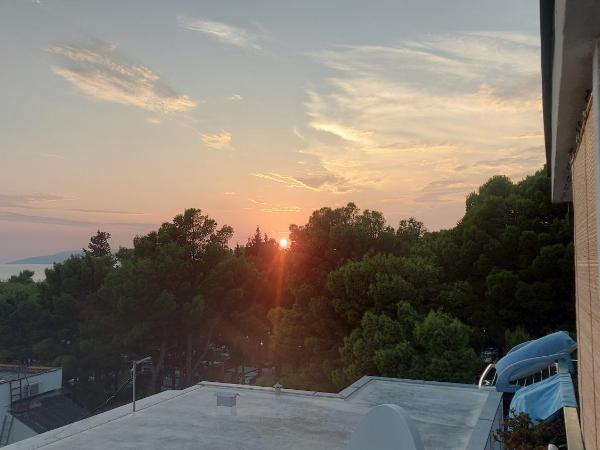 The best location in Makarska,free P, option bikes : photo 5 de la chambre appartement - vue sur mer