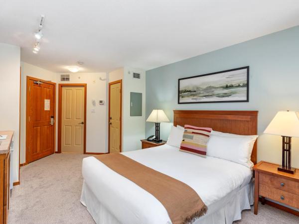 Cascade Lodge : photo 4 de la chambre chambre lit queen-size - vue sur jardin