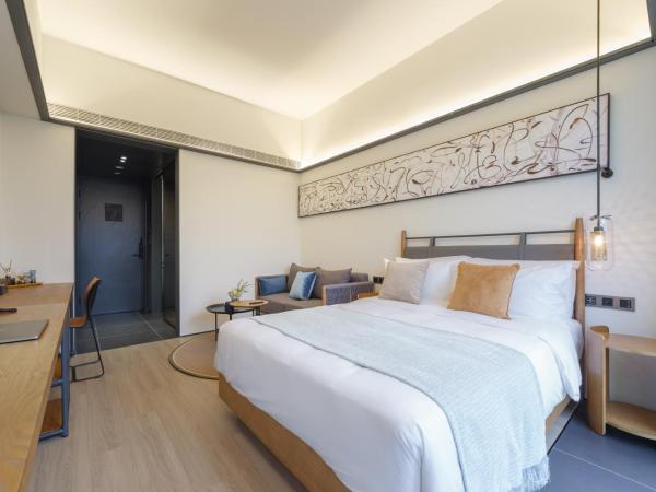 Shanghai T Plus Hotel Residence : photo 3 de la chambre chambre lit queen-size deluxe