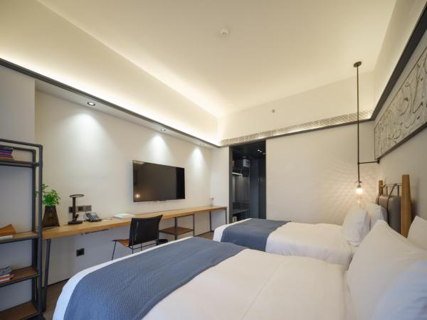 Shanghai T Plus Hotel Residence : photo 5 de la chambre chambre lits jumeaux deluxe