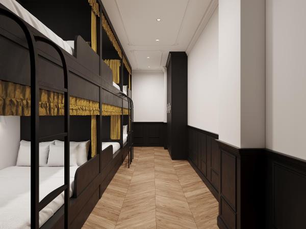 杭州拣枝而栖青年旅舍西湖文三路地铁站店 : photo 4 de la chambre lit dans dortoir pour femmes de 6 lits