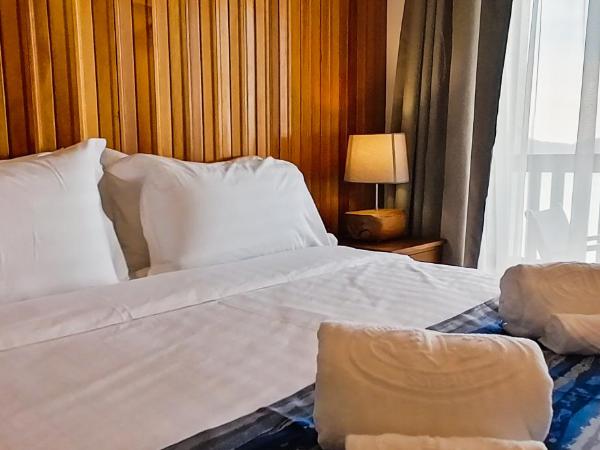 Mamutik Island Resort : photo 5 de la chambre chambre double ou lits jumeaux deluxe - vue sur mer