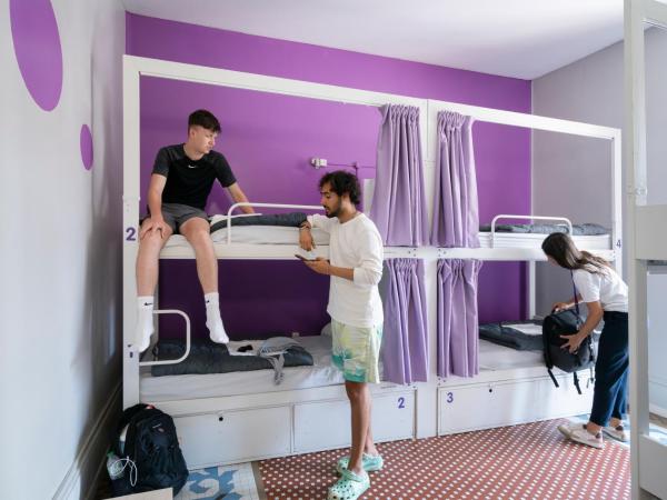 Purple Nest Hostel : photo 1 de la chambre 1 lit dans un dortoir mixte de 8 lits