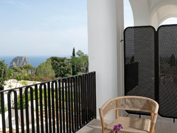 Villa Certosa : photo 3 de la chambre chambre double deluxe avec balcon - vue sur mer