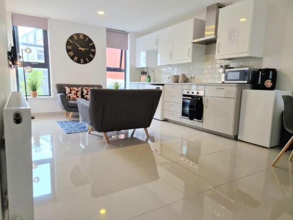 En-suites Suites - Leeds City Retreat with Kitchenette- LGI Hospital- University - Contractors - Short Stays : photo 7 de la chambre chambre double supérieure