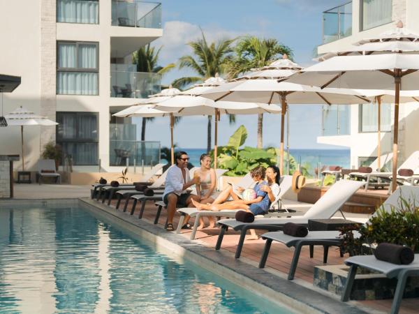 Dreams Cozumel Cape Resort & Spa : photo 4 de la chambre suite junior lit king-size preferred club avec accès direct à la piscine - vue sur piscine