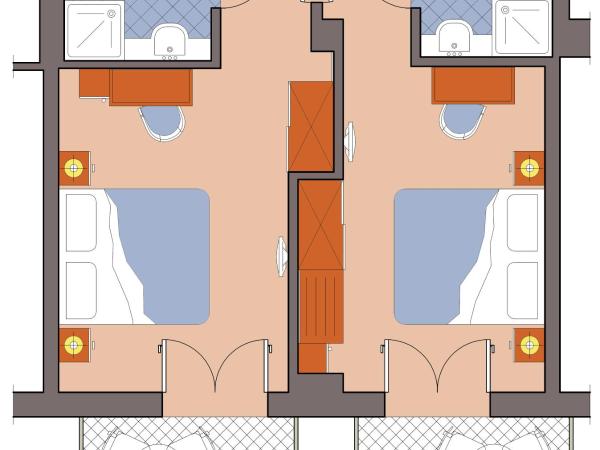 Hotel Eden : photo 2 de la chambre chambre familiale supérieure