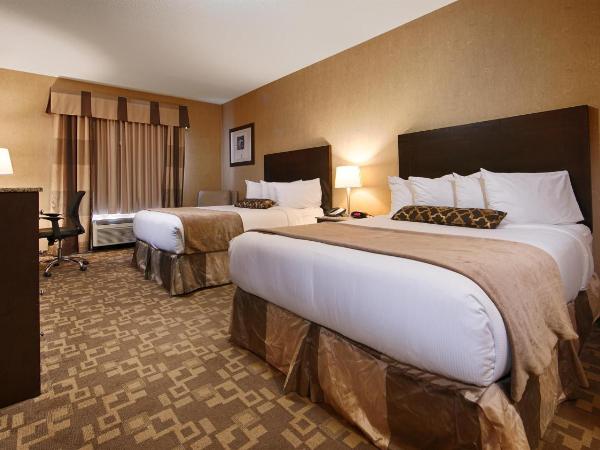 Best Western Plus South Edmonton Inn & Suites : photo 7 de la chambre chambre 2 lits queen-size - non-fumeurs