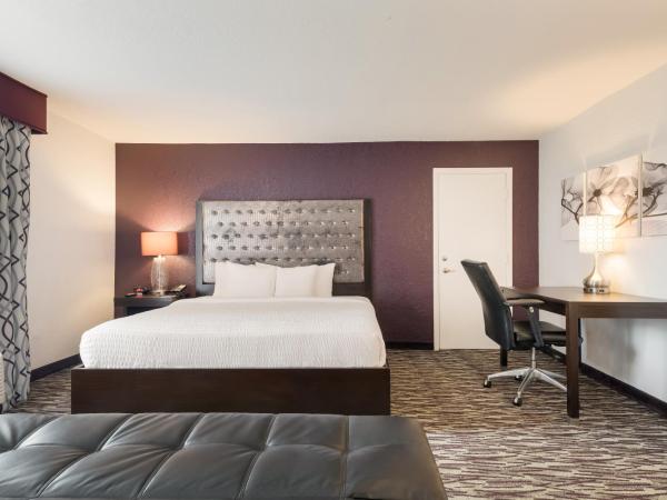 Clarion Inn & Suites Across From Universal Orlando Resort : photo 2 de la chambre chambre lit king-size avec coin cuisine - non-fumeurs