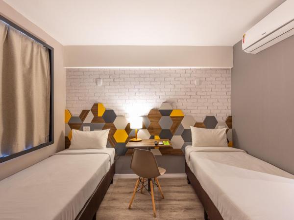 B&B HOTEL Rio de Janeiro Norte : photo 4 de la chambre chambre lits jumeaux