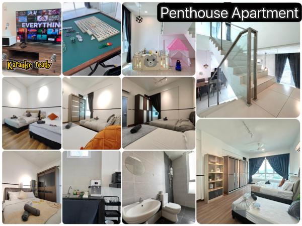 Ipoh D Festivo Suites 6-10pax 10mins to Sunway Tambun by IWH : photo 3 de la chambre penthouse