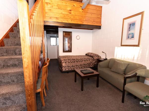 New Haven Motel : photo 7 de la chambre suite 1 chambre décloisonnée deluxe de style alpin