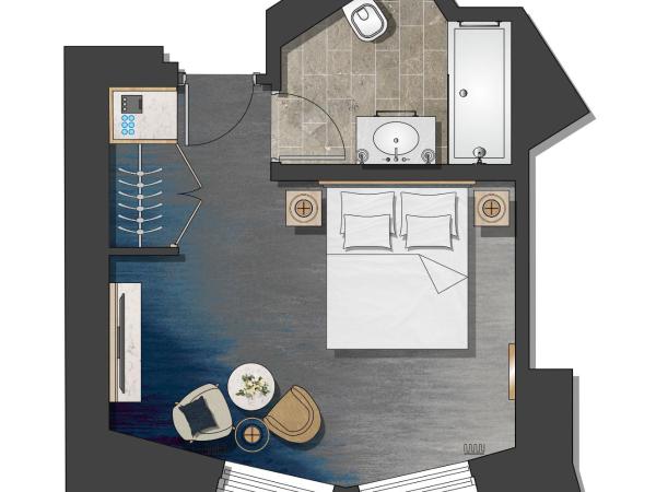 The College Green Dublin Hotel, Autograph Collection : photo 5 de la chambre heritage deluxe king room with city view