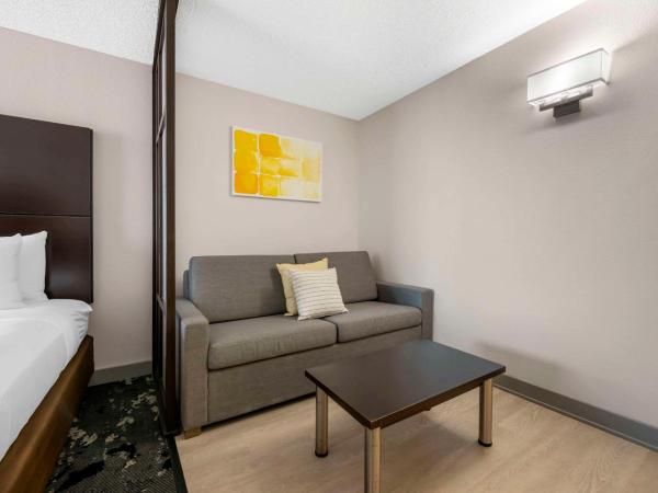 Comfort Inn & Suites Near Universal Orlando Resort-Convention Ctr : photo 2 de la chambre suite avec 2 lits queen-size et canapé-lit - non-fumeurs