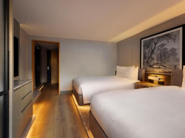JW Marriott Auckland : photo 1 de la chambre chambre deluxe avec 2 lits doubles