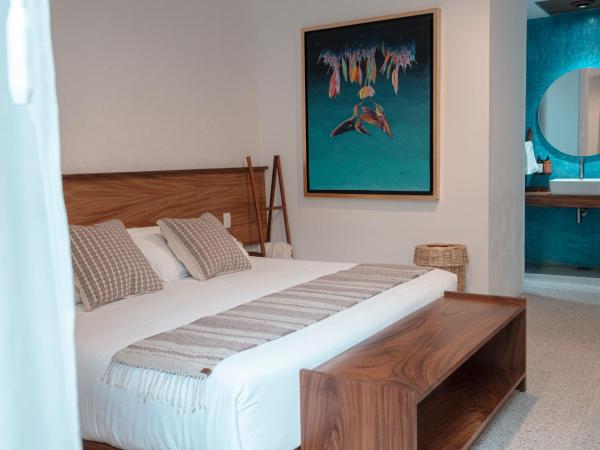 Hotel Boutique Casa de Arte Oaxaca, Art Gallery & Pool : photo 10 de la chambre chambre double deluxe avec balcon