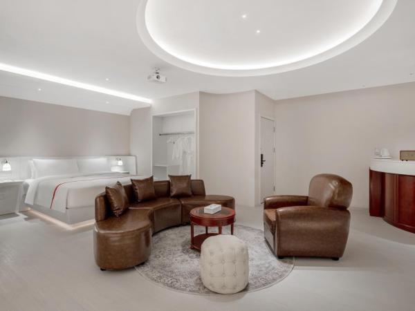 Ruby Bella Hotel Ningbo Old Bund : photo 2 de la chambre chambre double avec baignoire spa