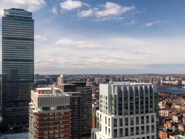The Westin Copley Place, Boston : photo 2 de la chambre chambre lit king-size - vue sur ville - tour hancock