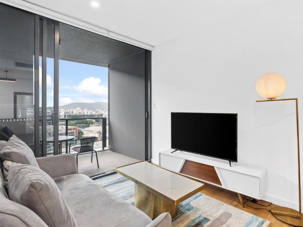 Brisbane One Apartments by CLLIX : photo 4 de la chambre petit appartement 2 chambres avec salle de bains