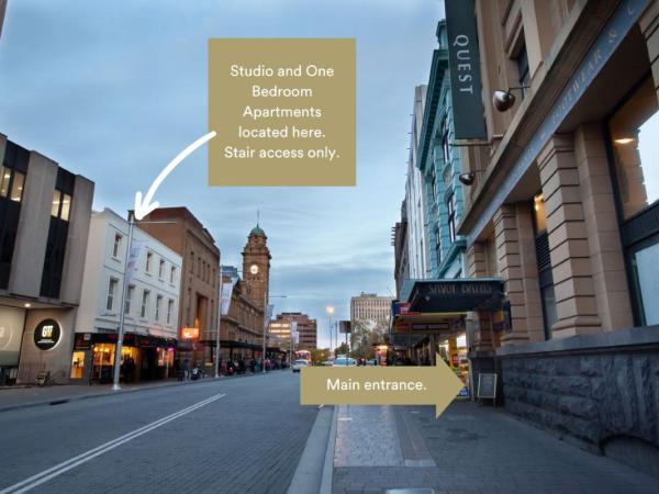 Quest Savoy : photo 1 de la chambre budget one-bedroom apartment - separate building, stair access only