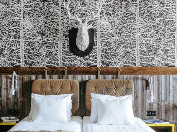 Langley Hôtel Tango : photo 1 de la chambre chambre lits jumeaux