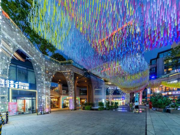 Wuyu Hotel - Chongqing Jiangbei Airport : photo 8 de la chambre chambre lits jumeaux supérieure