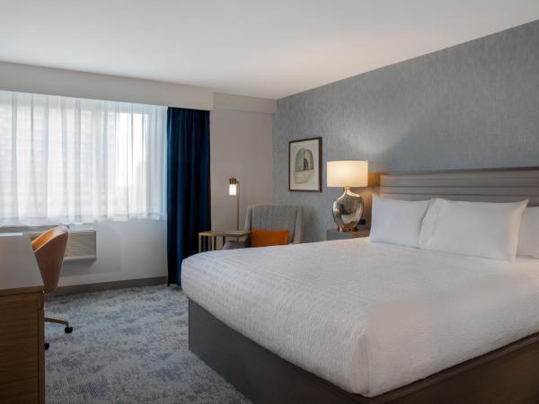 Hampton Inn By Hilton Winnipeg Downtown : photo 1 de la chambre king room with microwave and fridge