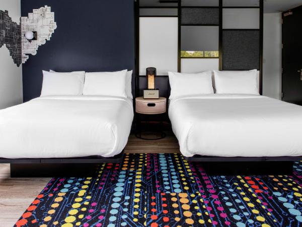 Aloft Nashville Airport : photo 2 de la chambre chambre 2 lits queen-size - accessible aux malentendants