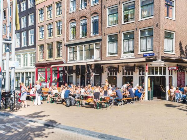 Houseboat studio with canalview and free bikes : photo 6 de la chambre appartement en duplex