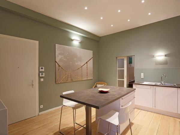 Aparthotel Liège : photo 4 de la chambre appartement avec terrasse