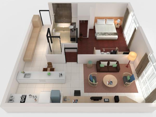 PARKROYAL Serviced Suites Kuala Lumpur : photo 7 de la chambre suite premier 1 chambre