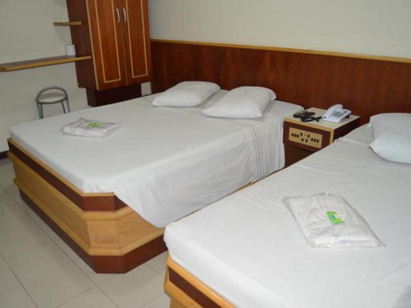 Aero Plaza Hotel : photo 2 de la chambre standard triple room with fan(1 double bed +1 twin bed)
