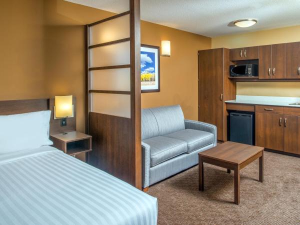 Microtel Inn & Suites by Wyndham Red Deer : photo 1 de la chambre chambre lit queen-size affaires - non-fumeurs