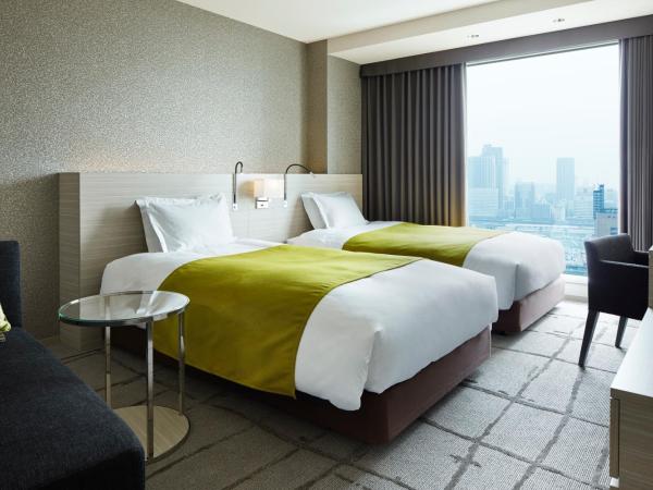 Mitsui Garden Hotel Ginza Premier : photo 2 de la chambre chambre lits jumeaux de luxe avec baignoire et vue - non-fumeurs