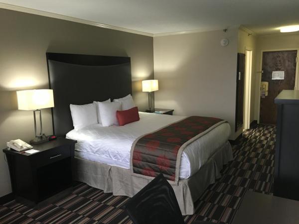 Ramada Plaza by Wyndham Charlotte South End Airport : photo 2 de la chambre chambre lit king-size affaires - non-fumeurs