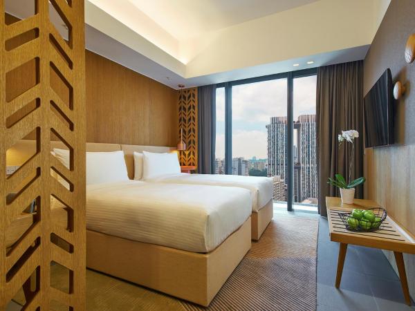 Oasia Hotel Downtown, Singapore by Far East Hospitality : photo 2 de la chambre chambre double ou lits jumeaux supérieure