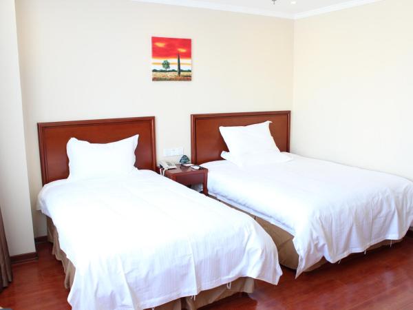 GreenTree Inn Suzhou Humble Administrator's Garden Railway Station South Square : photo 3 de la chambre chambre lits jumeaux deluxe