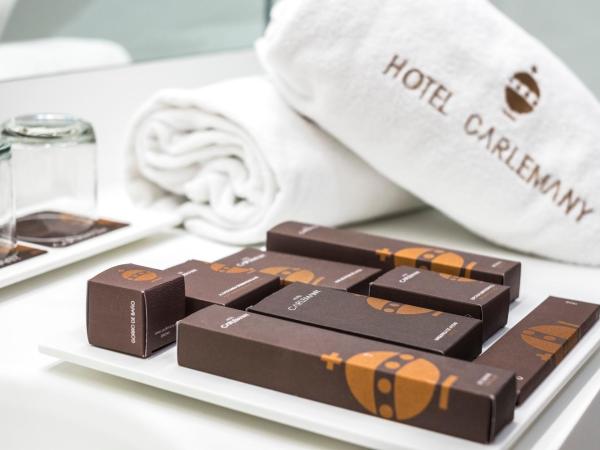 Carlemany Girona : photo 6 de la chambre chambre lits jumeaux