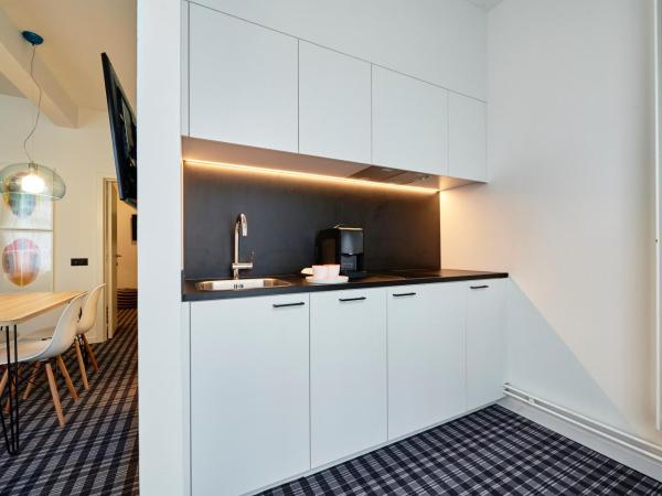 Leopold Hotel Ostend : photo 5 de la chambre studio de luxe avec cuisine