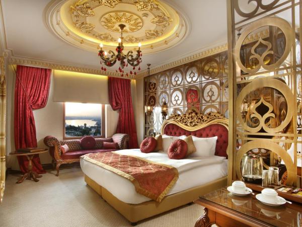 Daru Sultan Hotels Galata : photo 7 de la chambre chambre de luxe - vue sur corne d'or