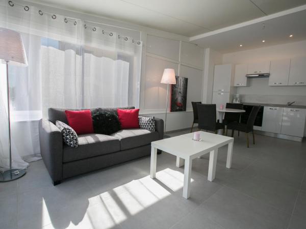 Le Grand Large Bord de Mer Hotel & Appartements : photo 4 de la chambre appartement design avec terrasse - bord de mer