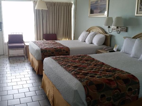 Vancouver Motel : photo 1 de la chambre chambre avec 2 lits queen-size - vue sur océan