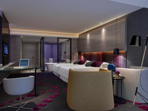 Pullman Nanjing Lukou Airport : photo 5 de la chambre chambre lits jumeaux supérieure