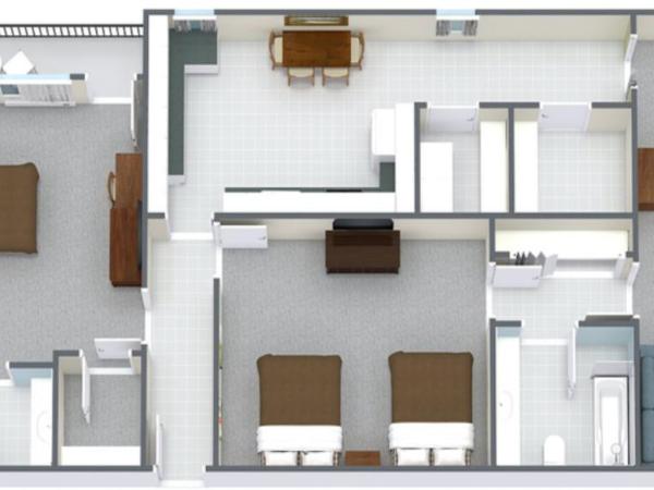 Holiday Sands South : photo 7 de la chambre penthouse 3 chambres - côté océan