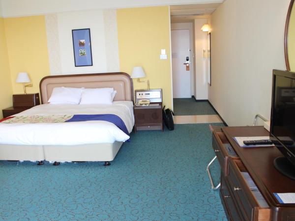 Kobe Portopia Hotel : photo 2 de la chambre chambre lit queen-size deluxe avec balcon - aile sud - non-fumeurs