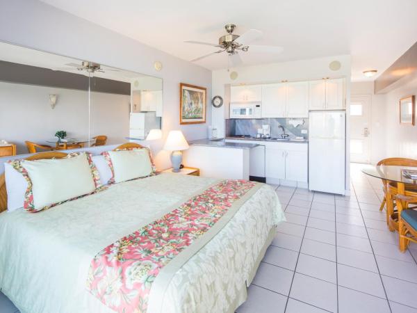 Castle Waikīkī Shore : photo 5 de la chambre studio de luxe avec vue sur l'océan.