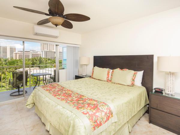 Castle Waikīkī Shore : photo 3 de la chambre studio de luxe avec vue sur l'océan.